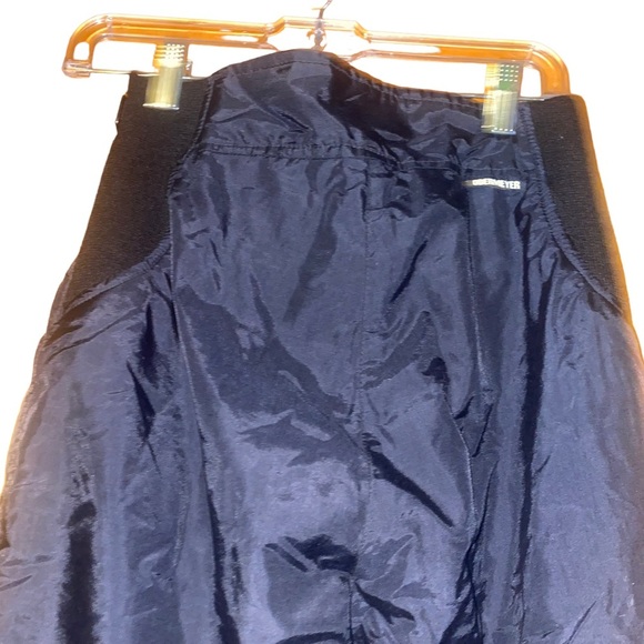Vintage Obermeyer Womens Black Snow Ski Pants ladies size 6 - Picture 3 of 4